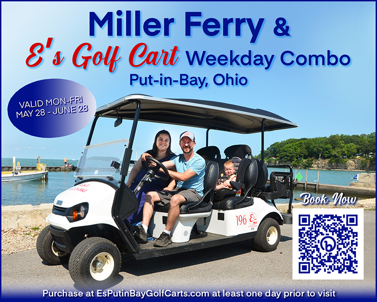 Miller Ferry PutinBay Golf Cart Rental E's PutinBay Golf Carts