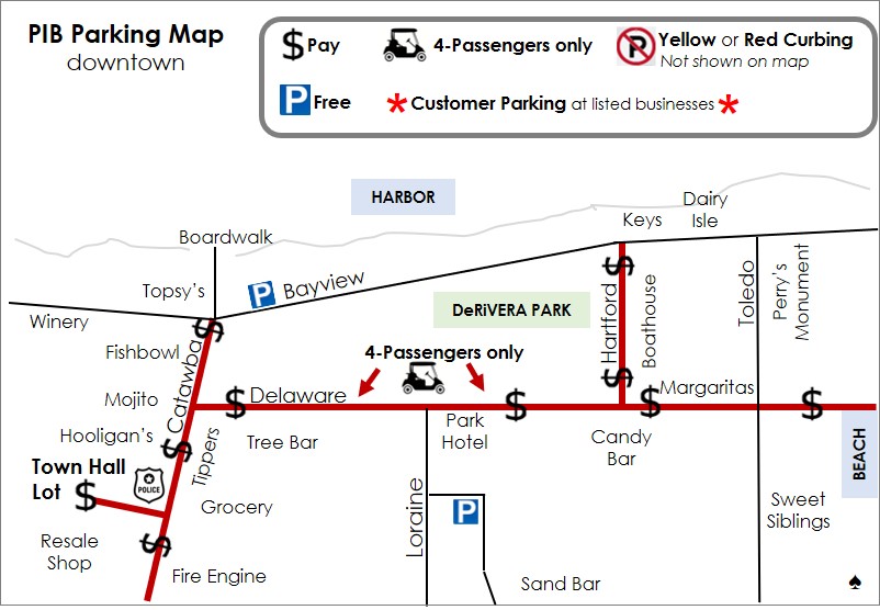 Downtown Parking Map